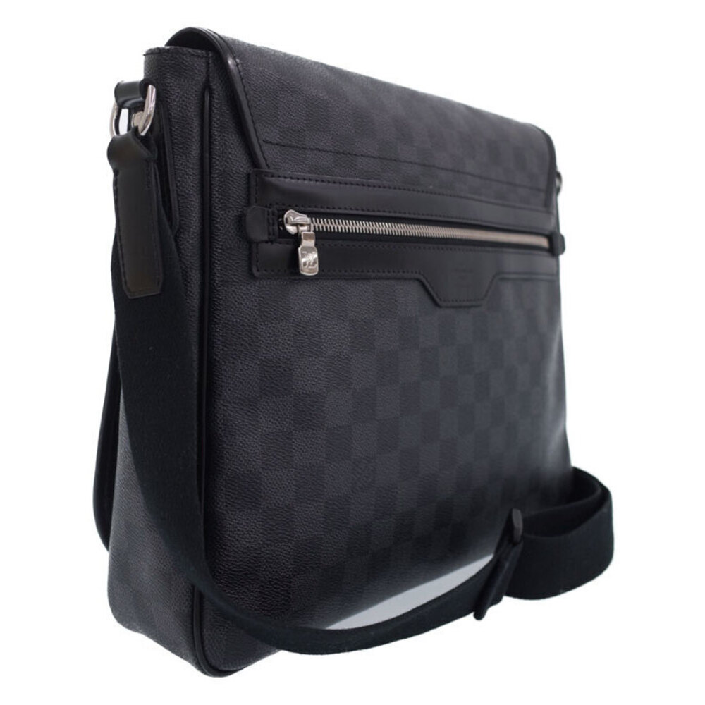 Louis Vuitton Black Graphite Daniel Damier Bag Shoulder
